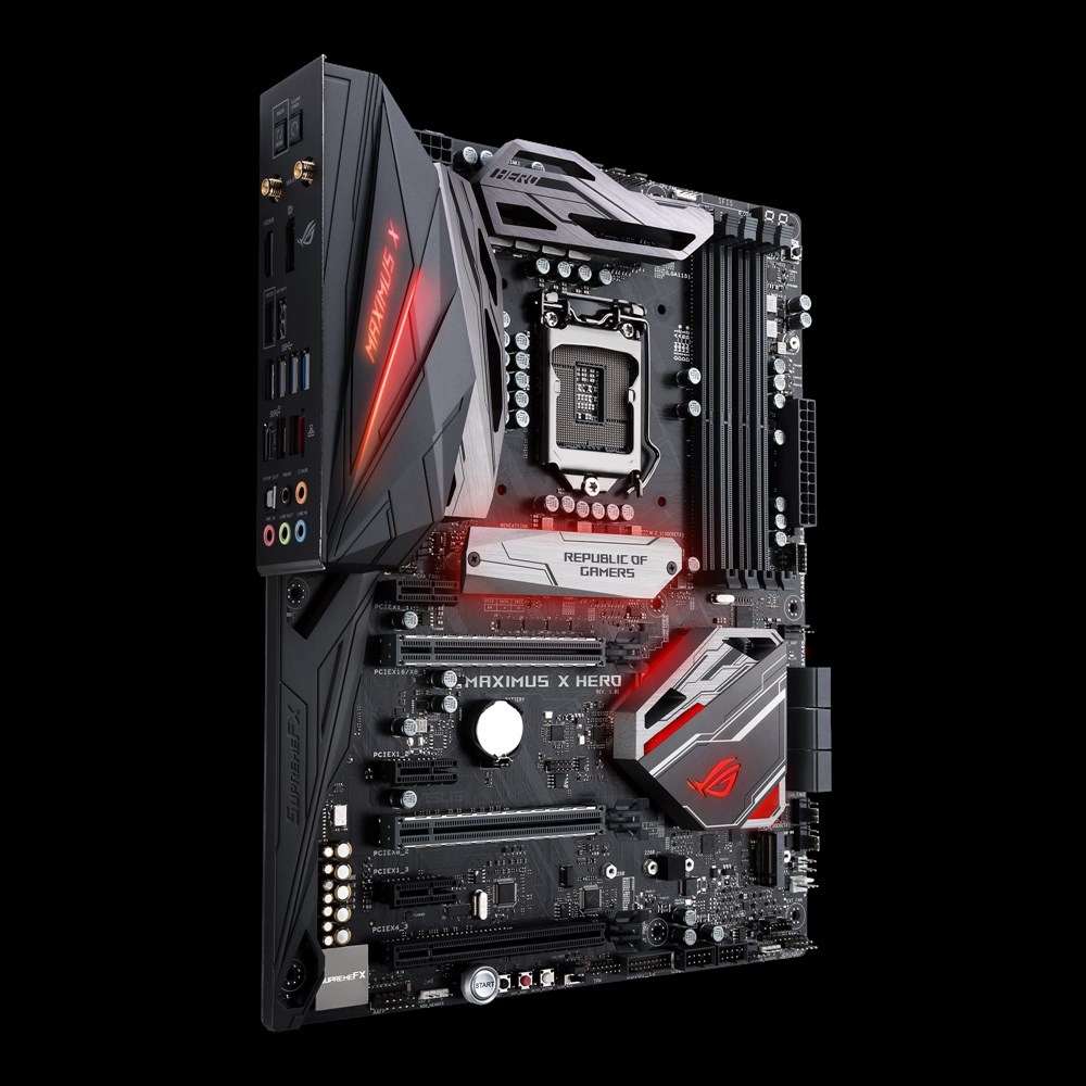 Asus ROG Maximus X Hero (Wi-Fi AC) - Motherboard Specifications On